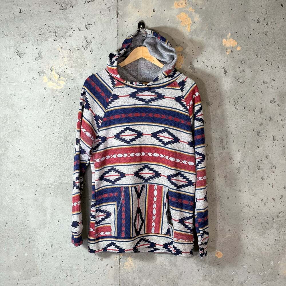 Brooklyn Cloth Southwest Aztec Print Pullover Hoodie